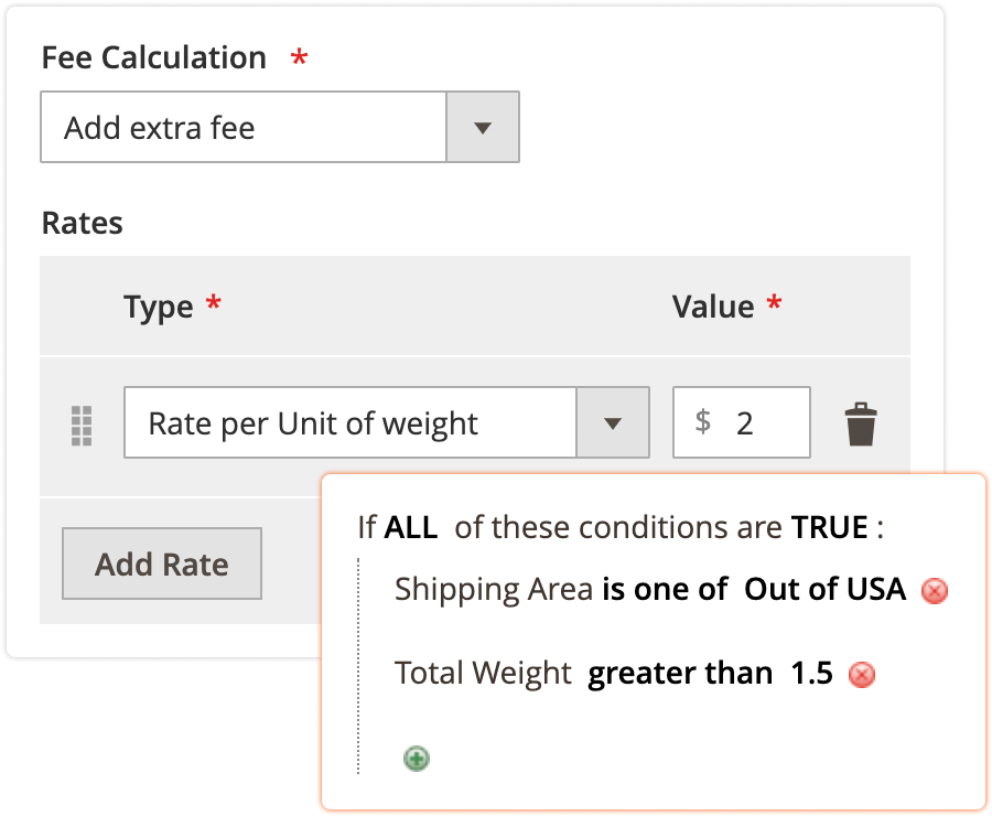 fee calculation